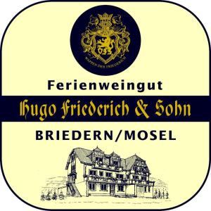 a black and white picture of a house at Ferienweingut Haus Christa in Briedern