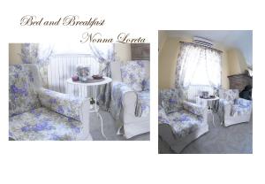 Postel nebo postele na pokoji v ubytování Bed and Breakfast Nonna Loreta