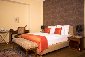 Postel nebo postele na pokoji v ubytování Seehotel Grüner Baum
