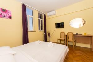TV a/nebo společenská místnost v ubytování Guest House Mamut