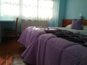Posteľ alebo postele v izbe v ubytovaní Hostal Campus
