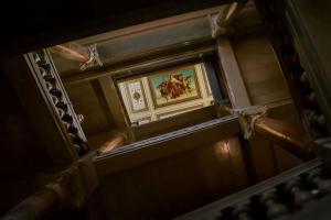 a picture of a painting on a wall at The Ritz-Carlton, Vienna in Vienna