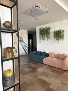 Et opholdsområde på Hotel Nava