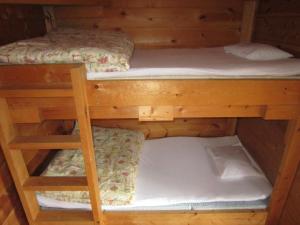 a couple of bunk beds in a room at Strawberry Farm Shirasaki in Yura