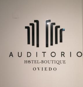 a logo for airds hotel boutique invoked at Auditorio Rooms Boutique Oviedo in Oviedo