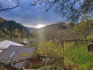 a view of a valley from a house at Забрус насолоди in Kosiv