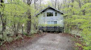 a house in the middle of the woods at Daruma in Nasu
