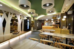 Restaurace v ubytování 綺樂文旅 康定館 Le Room Hotel Kangding