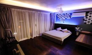 Postel nebo postele na pokoji v ubytování Espace Elastique B&B with contactless check-in
