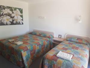 Postel nebo postele na pokoji v ubytování Carnarvon Gateway Motel