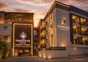 a rendering of the thrifty hotel ramsanna towers at HOTEL THIRD EYE bY RAMANA TOWERS in Tiruvannāmalai