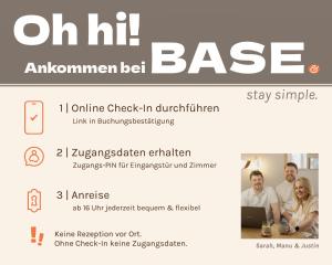 a page of a website with a picture of a group of people at BASE stay Erlangen in Erlangen