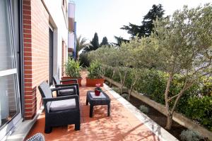 Vonkajšia záhrada v ubytovaní Lavanda Dream Apartment