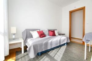 Posteľ alebo postele v izbe v ubytovaní Lavanda Dream Apartment