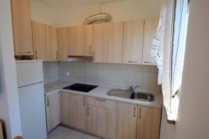 Kuchyň nebo kuchyňský kout v ubytování Apartment Jela
