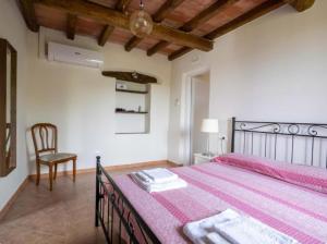 Llit o llits en una habitació de Giardino Siniscalchi