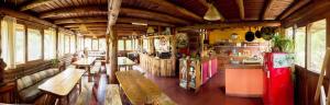Χώρος καθιστικού στο El Pueblito EcoHostel