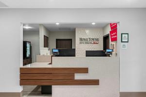 a view of a waiting room at a hospital at HomeTowne Studios by Red Roof Bradenton in Bradenton