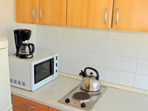 Kuchyň nebo kuchyňský kout v ubytování Apartments Zlatko