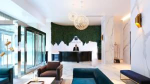 Χώρος καθιστικού στο Hotel Hayden New York