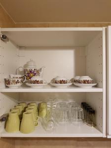 Kuchyňa alebo kuchynka v ubytovaní Apartament Na Wzgórzu