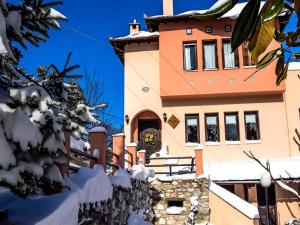 Villa Aglaini v zimě