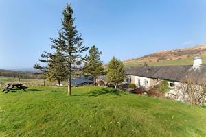 a house in a field with a tree in the grass at 2 Bed in Ambleside oc-lr177 in Ambleside