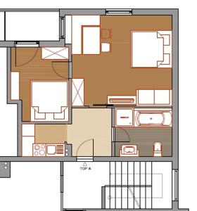 Planimetria di Appartement Zweikofelblick