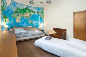 Posteľ alebo postele v izbe v ubytovaní Style4rent Apartament Kazimierz