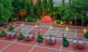 Jardí fora de Melia Recoletos