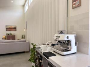 a mixer sitting on top of a kitchen counter at Studio Jean - Dog-Friendly in Bremer Bay +9 photos
