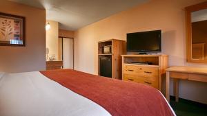 TV a/nebo společenská místnost v ubytování BEST WESTERN PLUS Hartford Lodge