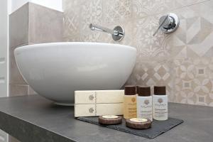 Koupelna v ubytování Capricci Romani