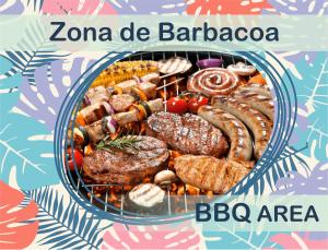 a plate of food with meat and other foods at PALM BREEZE VILLAS and SUITES at LOS CORALES in Punta Cana +33 photos