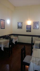 En restaurang eller annat matställe på Hotel Uruguay