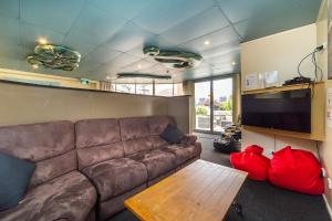 Posezení v ubytování Tahuna Pod Hostel