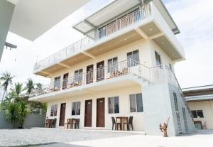 a view of the front of the house at Balud White Beach Resort in Moalboal