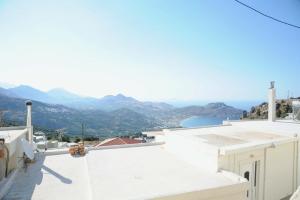 a view from the roof of a house at MR RedNikos in Sellía