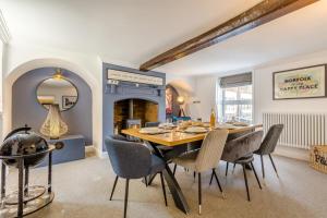 a dining room with a table and chairs at 4 Bed in East Rudham oc-t28312 in East Rudham
