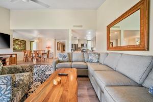 a living room with a couch and a table at WAILEA ELUA, #1104 in Wailea +45 photos
