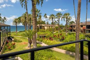 a view of the ocean from the balcony of a resort at WAILEA ELUA, #1104 in Wailea