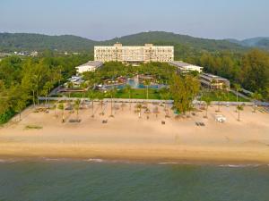 an aerial view of a resort on a beach at SOL by Meliá Phu Quoc in Phú Quốc