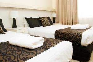 Cama o camas de una habitación en Renmark Motor Inn