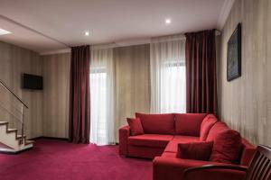 Χώρος καθιστικού στο Kopala Tskneti Hotel