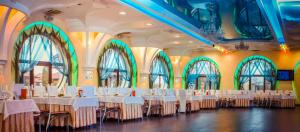 Restaurace v ubytování Khan-Chinar Hotel