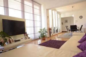 TV a/nebo společenská místnost v ubytování Base Bridge Apartment - Zadar City Centre - Free parking