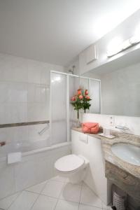 
Ein Badezimmer in der Unterkunft City Hotel Isar-Residenz
