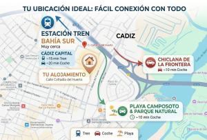 a map of the feria fiesta fusion convention at CITYHOUSE! NUEVO REFORMADO CONFORT WIFI TV65 AC FULL Visco in San Fernando