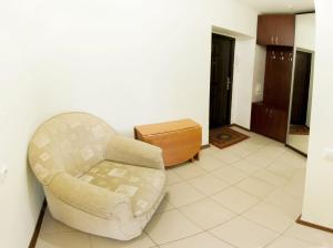 Un lugar para sentarse en 1-room Apartment in city Centre on Maksima Gorkogo street 83