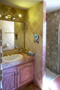 Et badeværelse på Villa Vetricella Corse Sud + 35 billeder